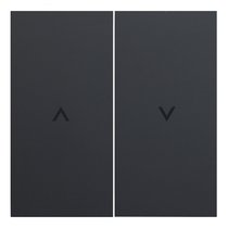 Клавиши выключателя для жалюзи 35613 MB, черный сатин - Rikett