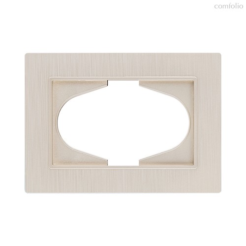 Рамка для двойной розетки, золотой Kollinger Eleganz Plex EP120GD - Kollinger