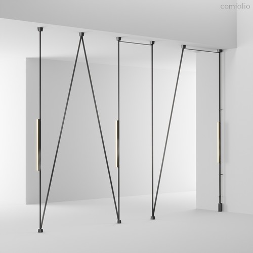 Комплект текстильной подвесной системы Parity TFC-Par-CF03-GR - Maytoni