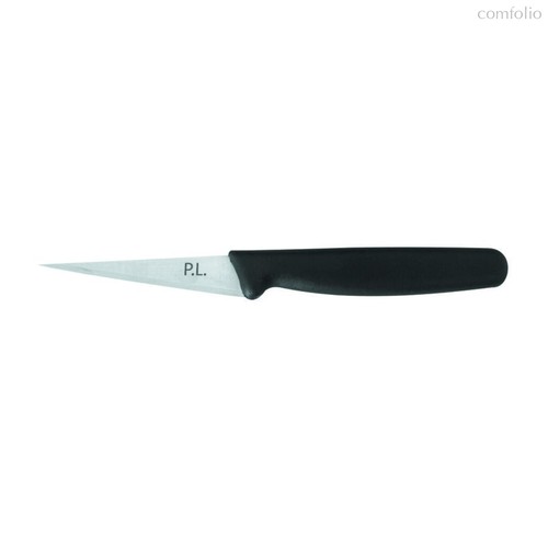 Нож для карвинга Pro-Line 8 см, ручка пластиковая черная - P.L. Proff Cuisine