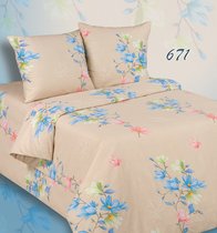 Комплект постельного белья Семья Поплин с наволочками 70х70х2 шт - АльВиТек