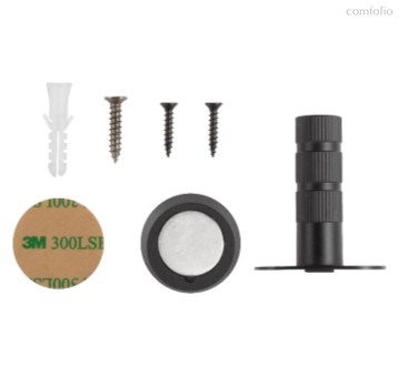 Отбойник дверной скрытый ARCHIE HIDE-VR BLACK (Черный) - Archie
