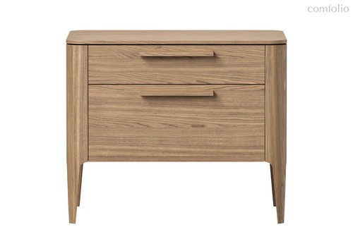 Тумба прикроватная Type oak 2 ящика ширина 60 см (натуральный дуб) - Ellipse