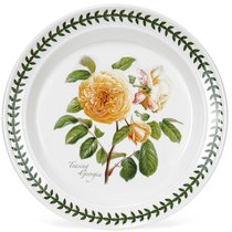 Тарелка обеденная Portmeirion "Ботанический сад.Розы. Джорджия жёлтая роза" 25см - Portmeirion