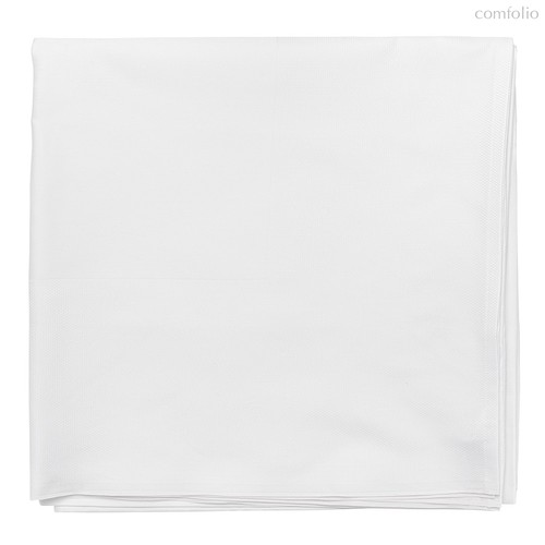 Скатерть классическая белого цвета из хлопка из коллекции Essential, 180х260 см - Tkano