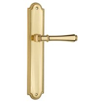 Дверная ручка Venezia Callisto на планке PL98 полированная латунь - Venezia Collezione