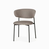 Обеденный стул Remi, цвет коричневый/черный - Cosmo Red