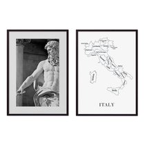 Коллаж Рим №8, 40x60 см - Dom Korleone