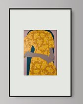 Интерьерное жикле Lemons, цвет желтый - Louvre Home