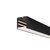 Радиусный профиль 35x35 линейный черный 2.5м - Maytoni