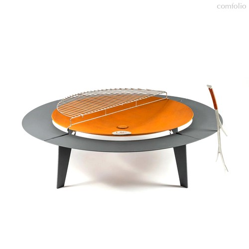 Костровая чаша Steel Cup 1200 Uniq grey - Up!Flame