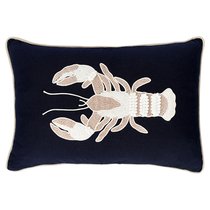 Подушка декоративная Navy lobster из коллекции Sea treasures, 30х45 см - Tkano