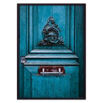 Старинная дверь Париж, 50x70 см - Dom Korleone