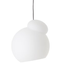 Лампа подвесная Air d28 см, белое опаловое стекло - Frandsen