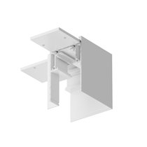 Угловой коннектор S35 накладной белый - Maytoni