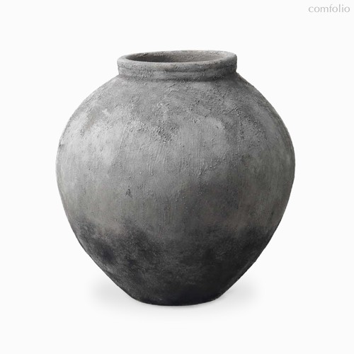 Кашпо Smoke Shadow высота 46, цвет серый - Cosmo