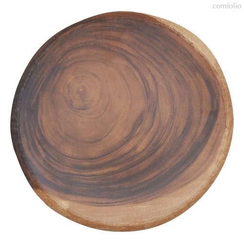 Блюдо 40x3,8 см круглое African Wood пластик меламин - P.L. Proff Cuisine