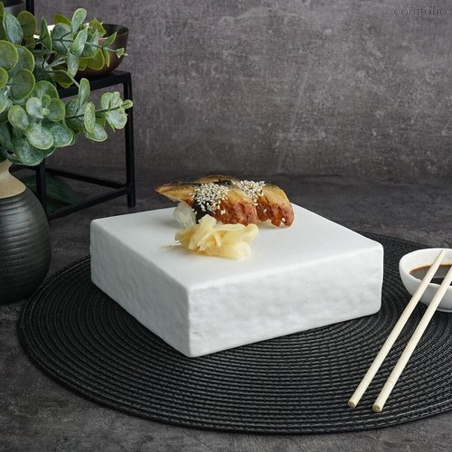 Блюдо квадратное 16*16*5,4 см White Matt Panasia P.L. Proff Cuisine - P.L. Proff Cuisine