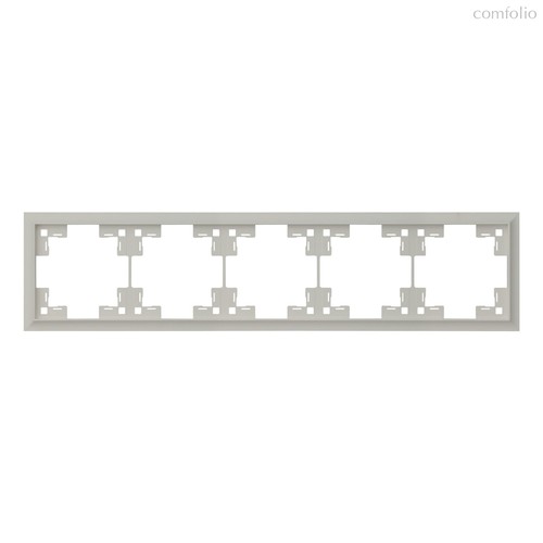 Пятиместная рамка классик 35950 LN, лен - Rikett