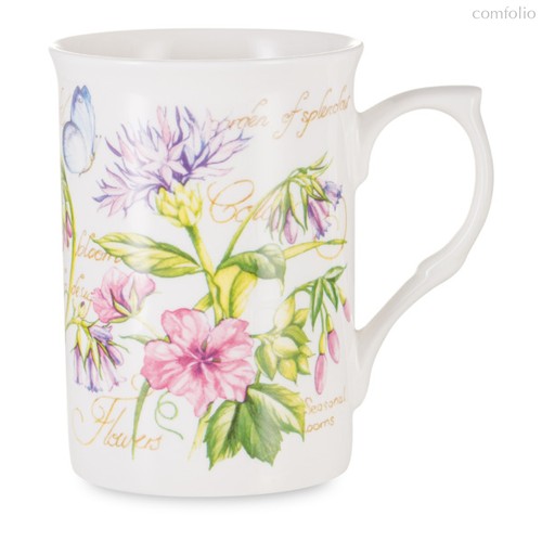 Кружка Just Mugs Buxton Аннабель Чертополох 325 мл, фарфор костяной - Just Mugs