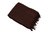 Плед шерсть мериноса коричневый 100% шерсть, цвет коричневый, 140 x 200 - Valtery