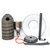 Инфракрасный газовый обогреватель Stalleh Kotte Rattan Grey - Hugett