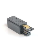 Комплектующие для шинопровода: Токоподвод Левый для шинопровода BSL 15 L2 BK черный - Kanlux