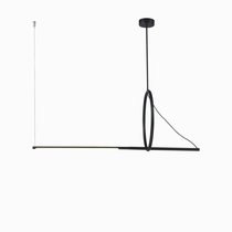 Подвесной светильник Talent ширина 120, цвет белый/черный - Cosmo