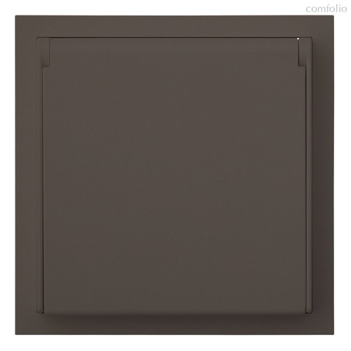 Розетка в сборе IP44 35946 CP, капучино - Rikett