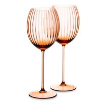 Набор бокалов для белого вина Anna Von Lipa Лион 380 мл, 2 шт, стекло хрустальное, кофейный - Anna Von Lipa