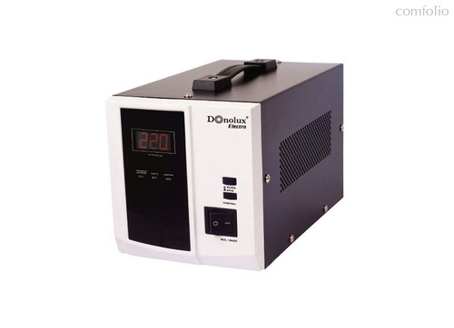 Donolux Релейный стабилизатор напряжения однофазный AVR-II,1500ВА, 140-260В, 265х150х175 мм, вес: 4, - Donolux
