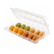 Упаковка с отделениями для 12 макарон/печенья/конфет, 13,3*22,5*5 см, РЕТ, Garcia de Pou - Garcia De Pou