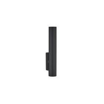 Compass светильник настенный, 10W, D45xH280мм, 1014Lm, AC90-264V, Ra>90, 24°, 3000К, IP20, черный, источник питания в комплекте - Donolux