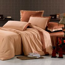 Арика - комплект постельного белья, цвет бежевый, 1.5-спальный - Valtery