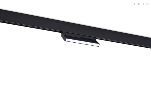 Led светильник для Slim Line, Line, DC 48В 6Вт, L147xW12, 5xH82 мм, 350Лм, 90°, 3000К, недиммируемый, IP20, Ra>90, черный - Donolux