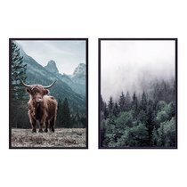 Коллаж Природа №86, 40x60 см - Dom Korleone