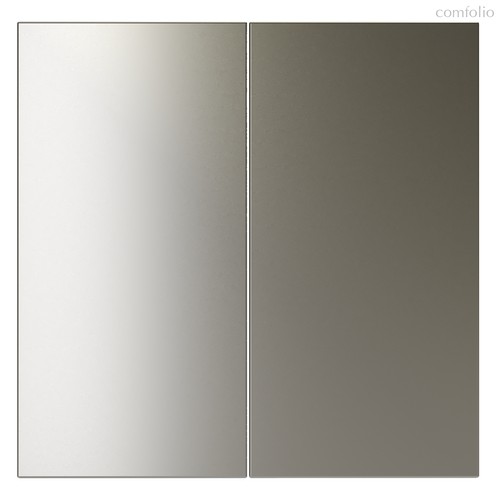 Клавиши для выключателя/переключателя двухклавишного, S70 шелк - Voltum