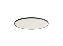 LED Disco светильник накладной, 18Вт, D225хH25мм, 1613Лм, 3000К, IP20, Ra80, черный RAL9005, блок питания в комплекте - Donolux