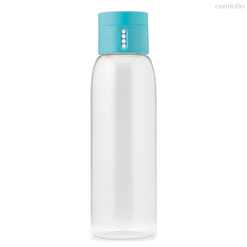 Бутылка для воды Dot 600 мл голубая, цвет голубая ель - Joseph Joseph
