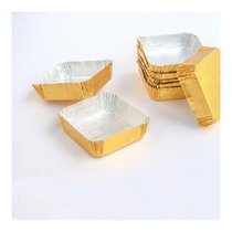Тарталетка алюминиевая 5*5х1,5 см, золотая, 600 шт, Garcia de PouИспания - Garcia De Pou