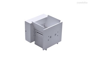 Twizzle база для накладки DL20121Cover, 2х3W, L85 W95 H85мм, 224Lm, Ra80, 3000K, IP54, белая - Donolux