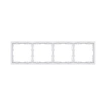 Рамка 4-постовая, белый матовый Kollinger Eclipse EC4WH - Kollinger