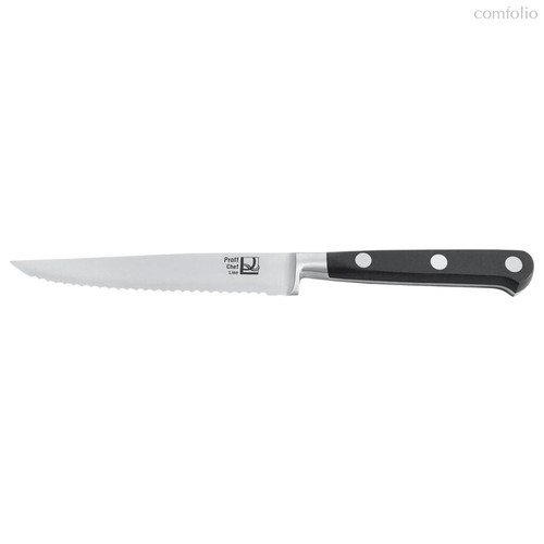 Кованый нож ECO-Line для нарезки, волнистое лезвие, 12,5 см, - Proff Chef Line - P.L. Proff Cuisine