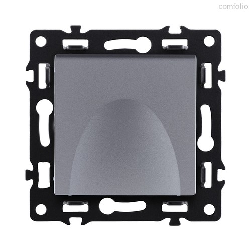 Розетка штепсельная SCHUKO 16A/250 В с крышкой, серый Kollinger Asthetik AS-015GY - Kollinger