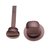 Фиксатор поворотный на MINI круглом основании Fratelli Cattini WC-1 2FS-CU матовая медь - Fratelli Cattini