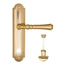 Дверная ручка на планке Fratelli Cattini GRACIA WC-2 PL248-OLV полированная латунь - Fratelli Cattini