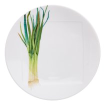 Тарелка десертная Noritake Овощной букет Зеленый лук 16 см, 16 см - Noritake