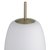 Лампа настольная Silk, D20 см, белое опаловое стекло - Frandsen