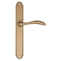 Дверная ручка на планке Fratelli Cattini "LUCCIA" PL01-BS матовая латунь - Fratelli Cattini