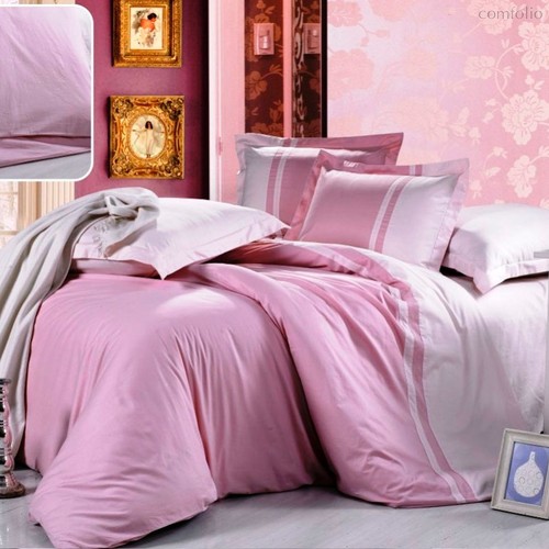 Клэйн - комплект постельного белья, цвет сиреневый, 2-спальный - Valtery